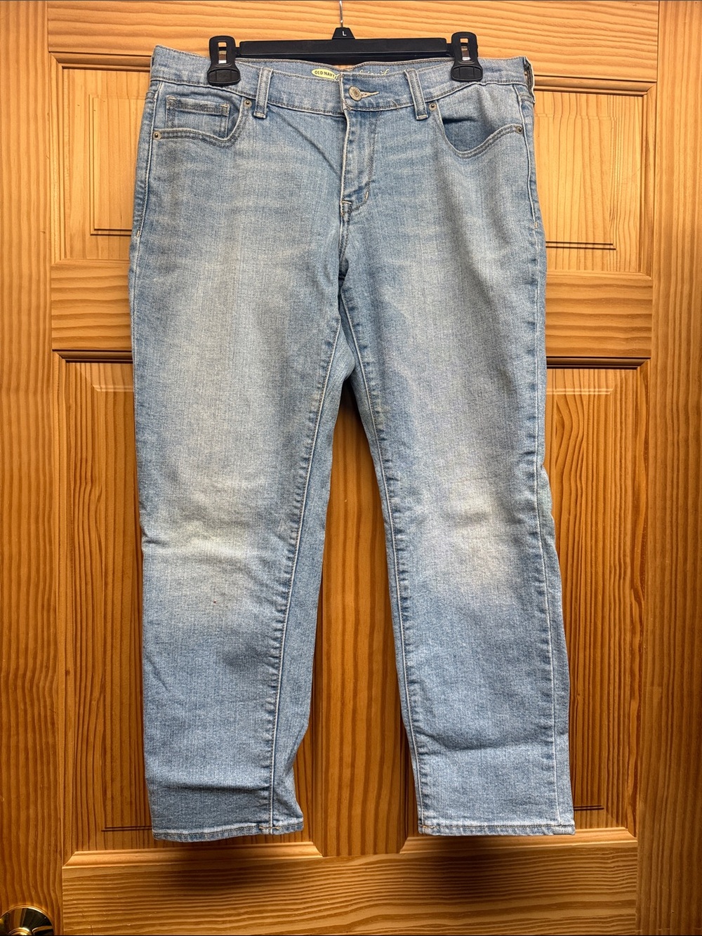 Old Navy Light Blue Straight Jeans